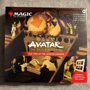 Magic The Gathering Avatar Tea Time at the Jasmine Dragon Scene Box